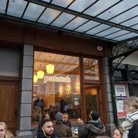 The restaurant at Patatak - La Bourse in Brussels