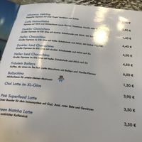 Pictured is the menu   at Heimathafen am Steinhuder Meer in Wunstorf