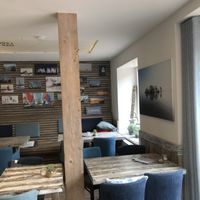 Pictured is the indoor seating  at Heimathafen am Steinhuder Meer in Wunstorf