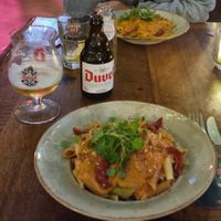 Vegan Mac&Cheese at Kelly's Irish Pub in Antwerpen