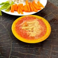 Hummus at Natural in Ometepe