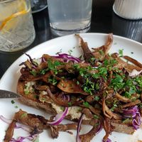 Mushroom sandwich at Propeller in Vienna