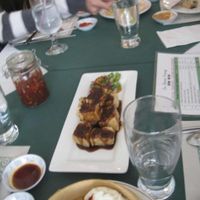 A tasty tofu dim sum at Su Shian Yuang in Montreal