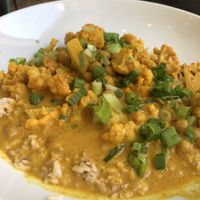 Cauliflower curry   at Cultivate Food in Oslo