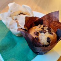 Muffins de chocolate at Cultivate Food in Oslo