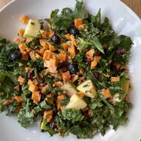 Kale salad  at Cultivate Food in Oslo