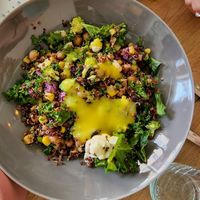 Quinoa salad at Cultivate Food in Oslo