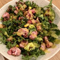 Quinoa, chickpea and veg salad   at Cultivate Food in Oslo