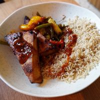 Tofu Steak at Cultivate Food in Oslo