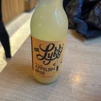 Orange soda  at Cultivate Food in Oslo