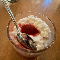 Rice pudding   at Cultivate Food in Oslo