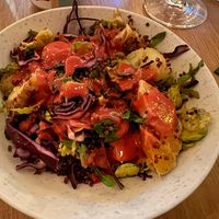 Christmas salad   at Cultivate Food in Oslo