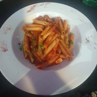 Penne all 'Arrabbiata at Drop Inn in Tenerife