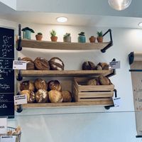A selection of the freshly baked loaves    at Simple Loaf Bakehouse in Brooklyn