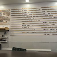 Menu  at Simple Loaf Bakehouse in Brooklyn