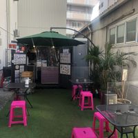 Outside eatery at Luu's Bao in Osaka