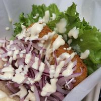 Katsu sandwich at Luu's Bao in Osaka