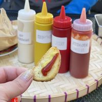 Sauces   at Luu's Bao in Osaka