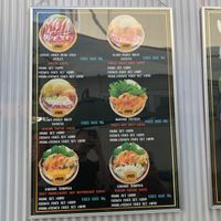 Vegan Bao Menu 2  at Luu's Bao in Osaka