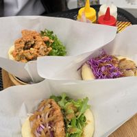 Some of the boa ordered. at Luu's Bao in Osaka