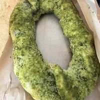 Matcha donut   at Luu's Bao in Osaka
