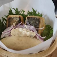 Tofu fish at Luu's Bao in Nara