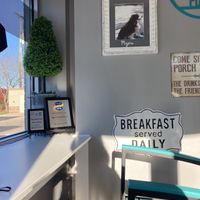 Super nice nook  at Myers' Front Porch in Hendersonville