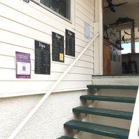 Front steps at Vega in Spring Hill
