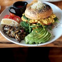 Bagel option at Vega in Spring Hill