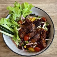  Veggie duck & salad  at Vega in Spring Hill