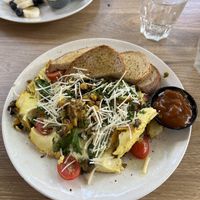 Scrambled tofu?  at Vega in Spring Hill