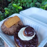 Biscoff Cookie and Chocolate Cream Donut at Vega in Spring Hill