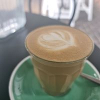 Oat latte at Vega in Spring Hill