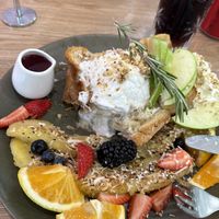 Big bread dessert   at Vega in Spring Hill