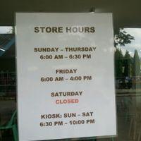 Opening Hours at Palawan Adventist Hospital Vegetarian Restaurant in Puerto Princesa