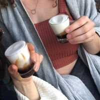 Caffè schiumato   at Gatsby Cafè in Rome