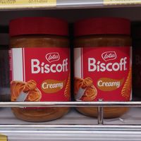 Biscoff spread at Conad in Tirana