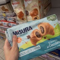 Vegan chocolate croissants   at Conad in Tirana