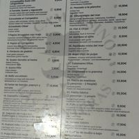 Menu as of February 2025 at Bar El Campesino 2 in Gran Canaria