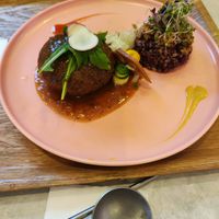 E1 lions mane steak at Yangming Spring - 陽明春天蔬食 - Branch Da'an in Taipei