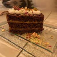 Carrot cake  at Veg & the Gang - Carrer Casanova in Barcelona
