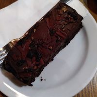 Chocolate cake (June 2023) at 200 Degrees Coffee in York