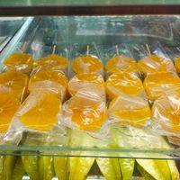 Fresh cut fruits at SIN - SF Fruits & Juices - Jewel in East Singapore