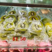 Fresh cut fruits at SIN - SF Fruits & Juices - Jewel in East Singapore