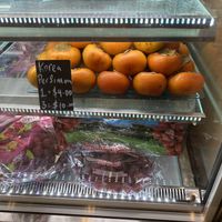 Korean persimmons!   at SIN - SF Fruits & Juices - Jewel in East Singapore