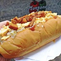 Happy dog at Morrones in Sao Bernardo Do Campo