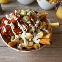 Buffalo wings and fries!   at Herbivorous - Withington in Manchester