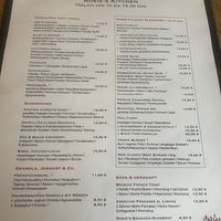 Menu   at Rosie's Kitchen in Dusseldorf