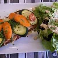 tartine végétarienne  at Le Campa in Aix-les-bains