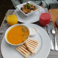   at Hablemos Coco Cafe in Puerto Natales